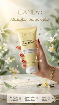 غسول وجه • مرطب ومقشر • هدية مع الطلب