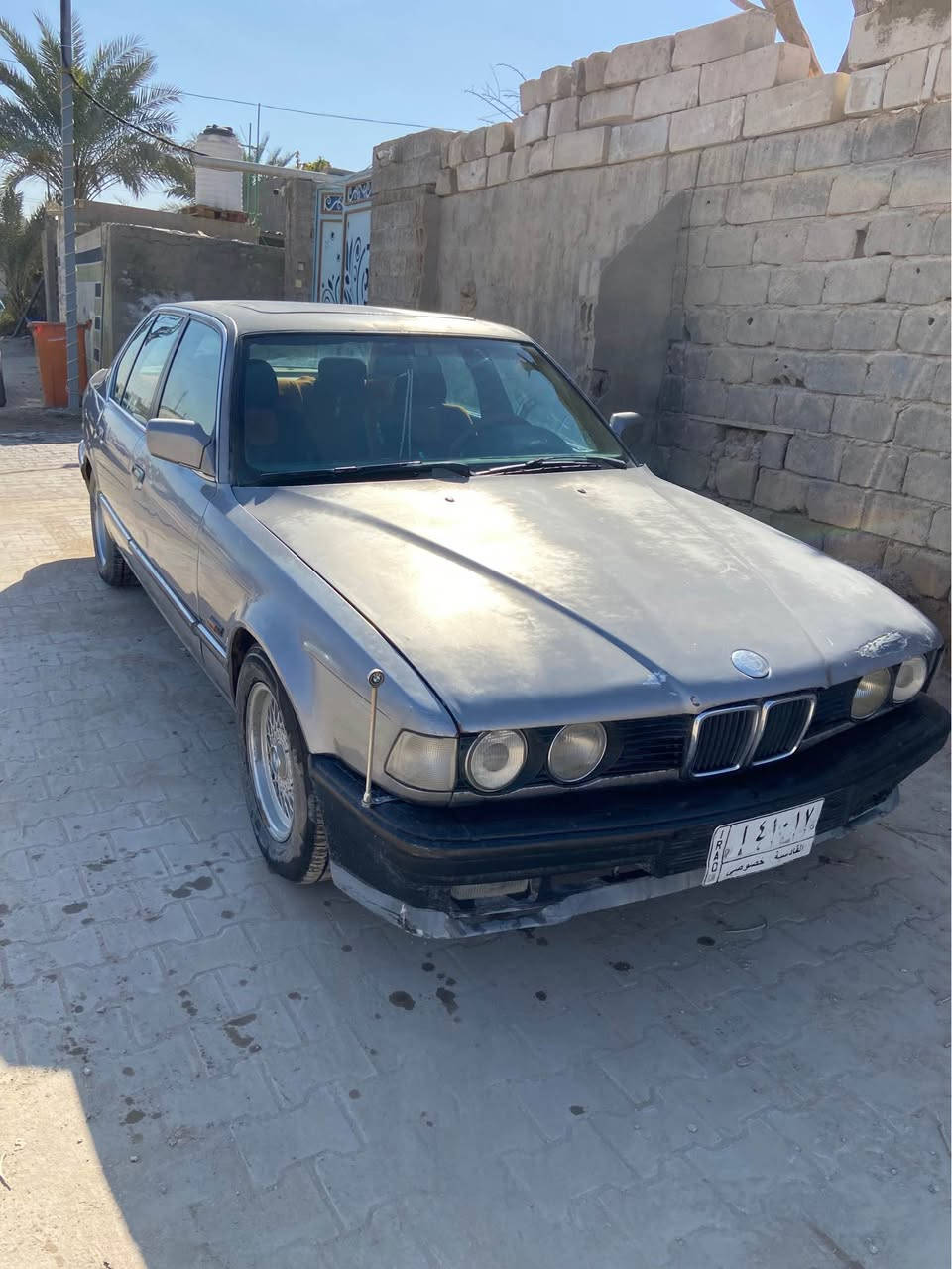 BMW سياره نضيفه مصبوغه عام جماليه

تخم تاير. جديد 

تبريد شغال

محرك بلاد 35

فتحه قماره  

حلوه سياره مال جناي 

رقم قادسيه مداور 

سعر 43 بيه مجال

المكان نجف كوفه 

رقم *********** واتساب اتصل 

متواجد النجف, العراق

