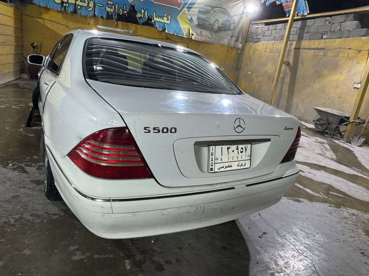 سلام عليكم مرسيدس S500 غواصة للبيع  باب طويل رقم كركوك قرار 48 اصولي يعني بيها وكالة وين متريد تدخل بيها اعتيادي فول مواصفات بيها سستم صوت وشاشة مال 2005 السيارة مو جوبلس دبلات السيارة خير من الله الله شاهد صارلها 4 سنوات عندي للبيع او مراوس 

العنوان بغداد / بوب الشام 
*********** 
السعر 65 وبيها مجال

