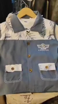 طقم ولادي ٣ قطع • تيشيرت بطبعة سيارة • القيصرية الثانية