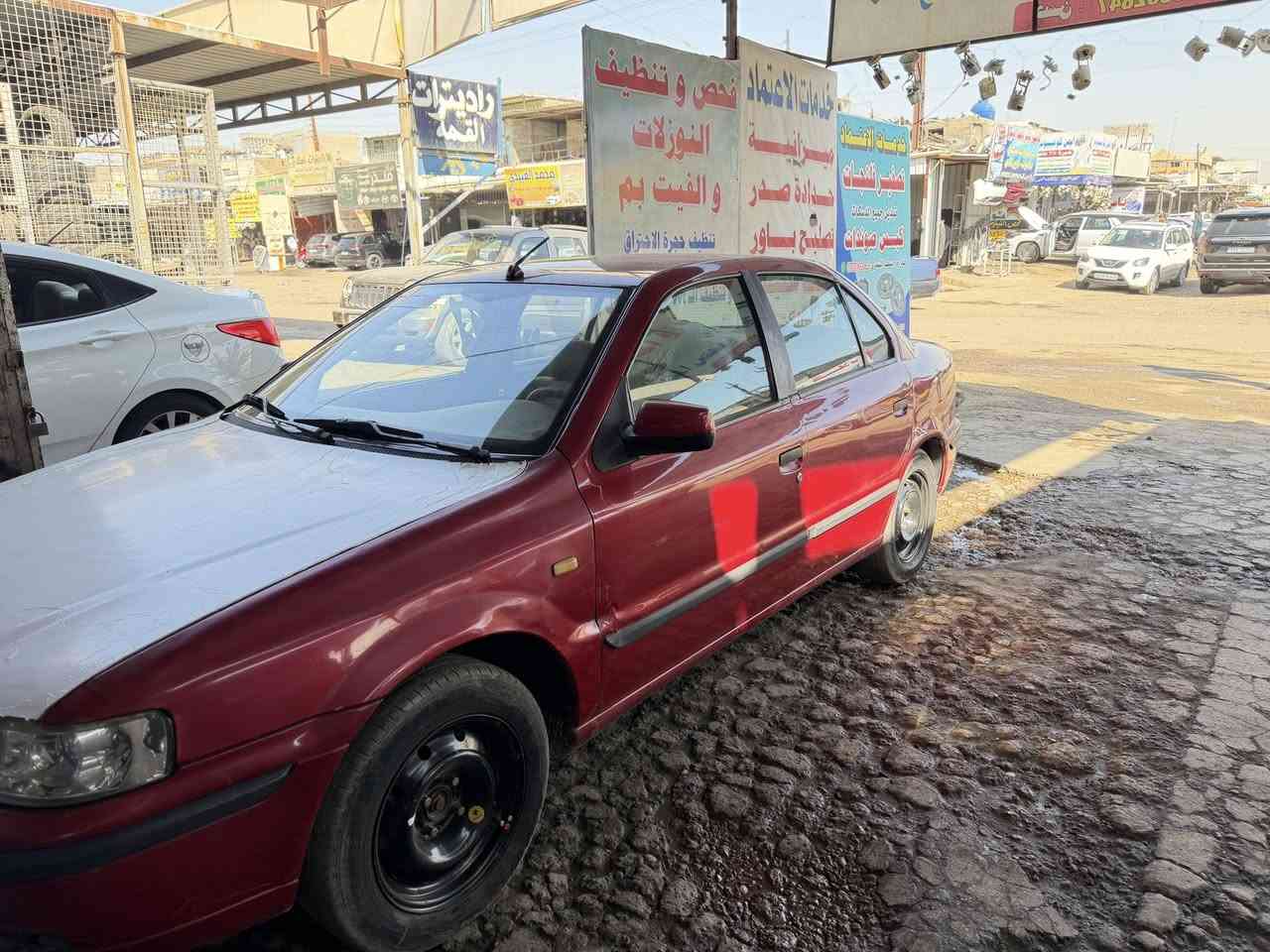 السلام عليكم ورحمة الله وبركاته 
سمند 2012السياره جاهزه من كلشي مكينه كير جدد بيها صبغ جاملغات خلفي فقط مكاني بغداد البياع 
السعر 48 ***********.   ماموجود عالفيس فقط عل رقم
