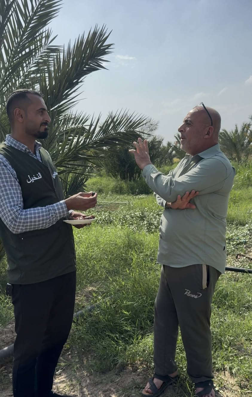خلال جولاتنا الميدانية اهم النقاط التي نركز عليها .
..متابعة نسب نجاح الفسائل النسيجية المزروعة 
..تقديم الارشادات الخاصة بالري والتسميد  .
.. تشخيص بعض المشاكل الزراعية وتقديم الحلول .
.. التأكيد على برامج الوقاية من الآفات والأمراض.
..تعزيز ثقة الزبائن بالمنتج و الخدمات الفنية المقدمة من الشركة.
أما النتائج المحققة من الزيارات الميدانية هي ..
١.تحقيق تواصل مباشر مع العملاء 
٢.الحصول على ملاحظات ومقترحات تسهم في تطوير العمل .
٣.تعزيز فرص البيع والتوصية بمنتجاتنا .

للاستفسار والتواصل:
- قسم المبيعات النخيل : ***********
- قسم المبيعات النخيل : ***********
- قسم الاسمده والتوصيل: ***********

الموقع: محافظة بابل، مدينة الحلة، طريق منطقة عوفي.

#البشير_مشروع_وطن  
#شركة_البشير_العالمية
