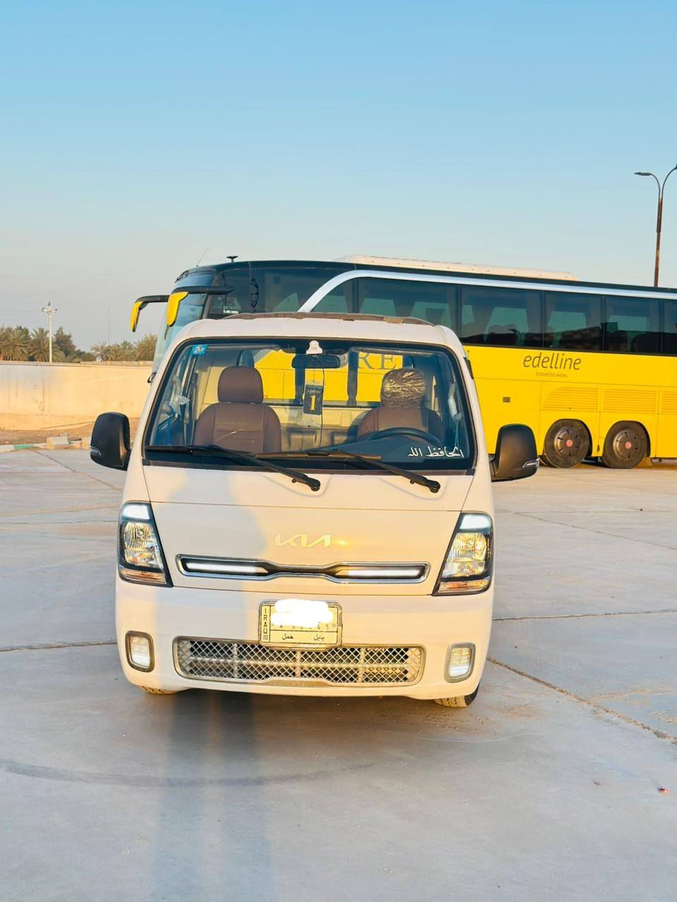 لبيع كيا بنكو ٢٠٢٢ مكفوله كفاله عامه من شخط بيه صونار ماشيه ٧٠ الف اصل سبير مانازل رقم بابل تحويل شاشه دبل اربائك فول *********** المكان بابل القاسم لبيع او مراوس سياره جديده على وضع شركه
