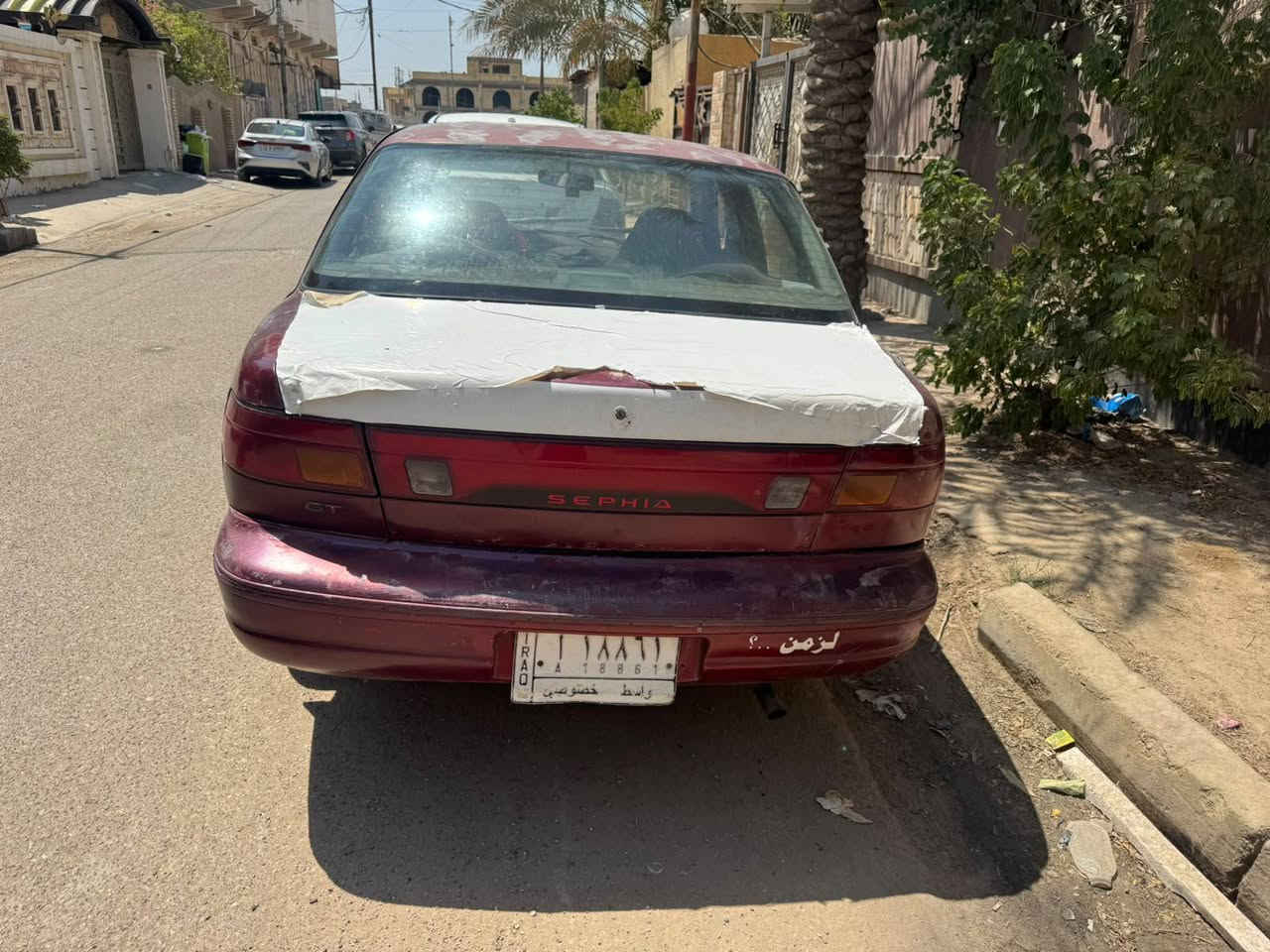 السلام عليكم كيا سيفيا للبيع موديل 94 تخم تاير حداديه خير من الله بس بيهه خيط تبخير السعر 20وبيهه مجال ***********
