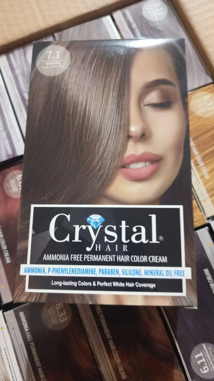 اصباغ كريستال تركي خالي من الامونيا  
كل باكيت يحتوي ع عصارتين صبغ وقفازات وبلسم واوكسجين 
كارتون بيه ٢٤ قطعة ب ٧٥ الف 

يوجد توصيل كافه محافظات العراق 
٣ الاف


**إذا كنت صاحب هذا الإعلان وتريد حذفه لأي سبب، رجاءا أرسل رسالة إلى الدعم الفني**