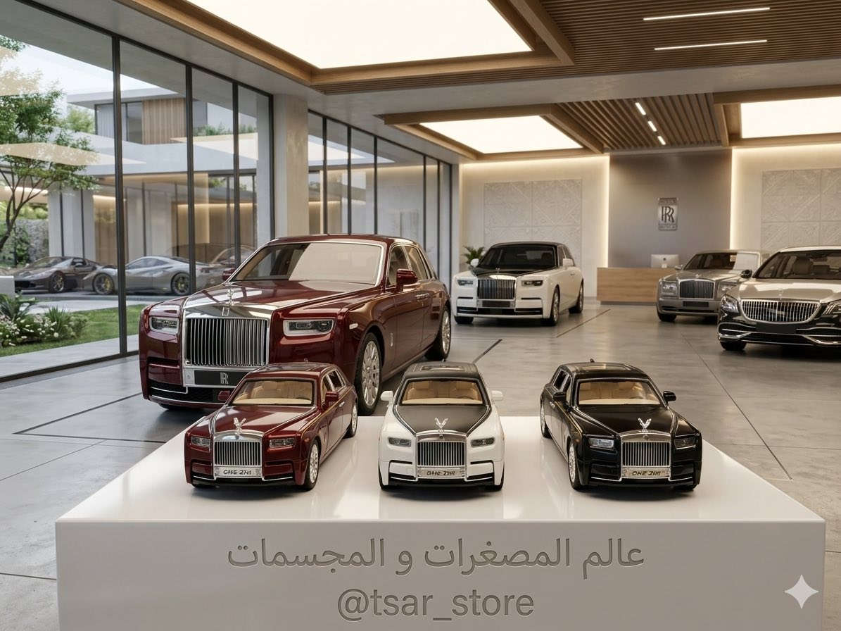 متع نظرك بالفخامة الإنكليزية 🇬🇧🇬🇧
رولز رويس فانتوم 
Rolls Royce Phantom 

حجم 1:24
السعر 20 الف
للتواصل واتساب *********** 📞

#عالم_المصغرات_والمجسمات #tsar_store #diecast #rollsroyce #phantom #luxury
