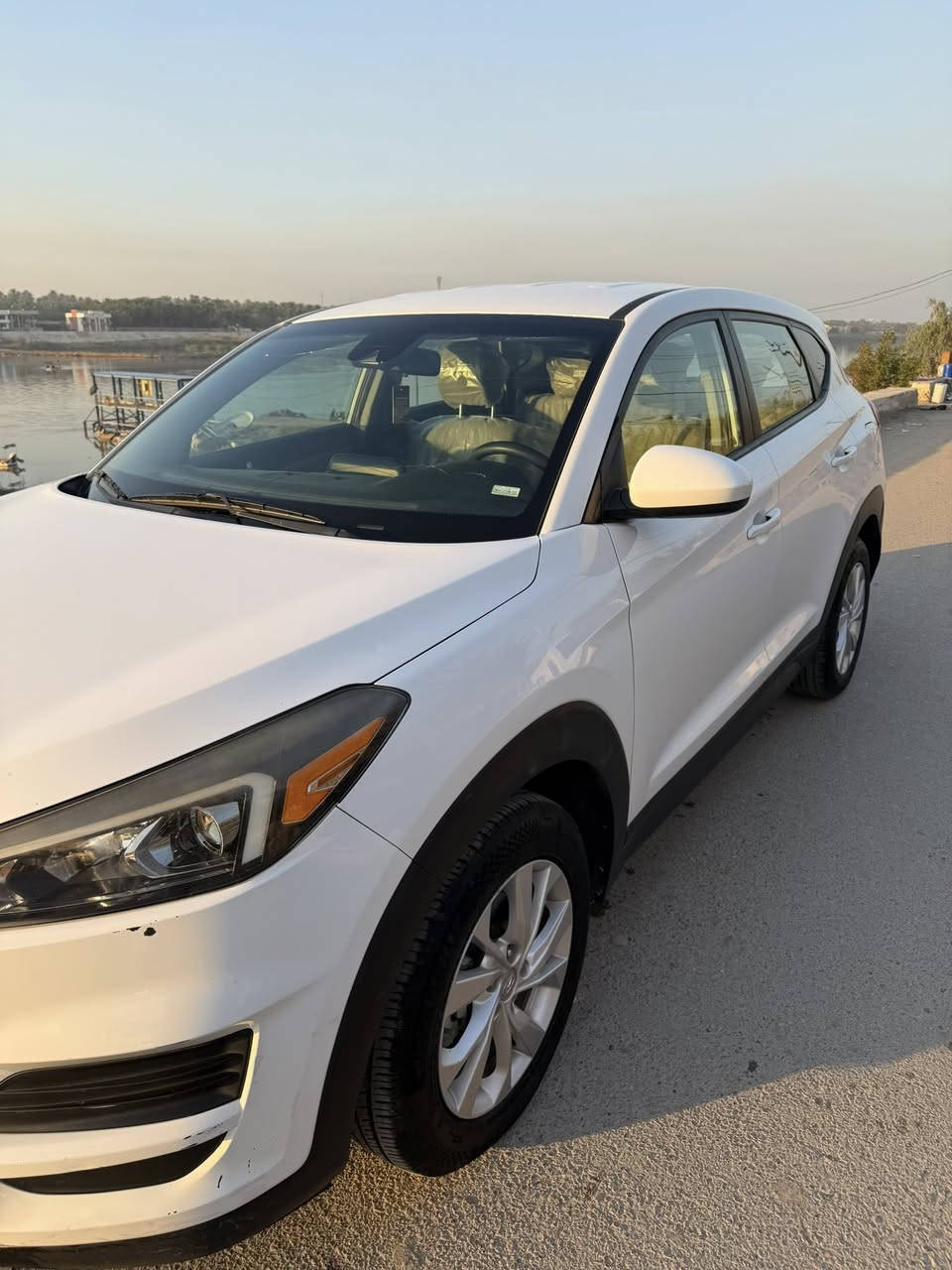 توسان للبيع 2019 امريكية 
حادثها فقط جنطة بدون دواخل 
مواصفات اعتيادية
محرك مجفت تجفيت ممتاز
السعر المطروح 16500$ وبي مجال بسيط
للتواصل ***********
