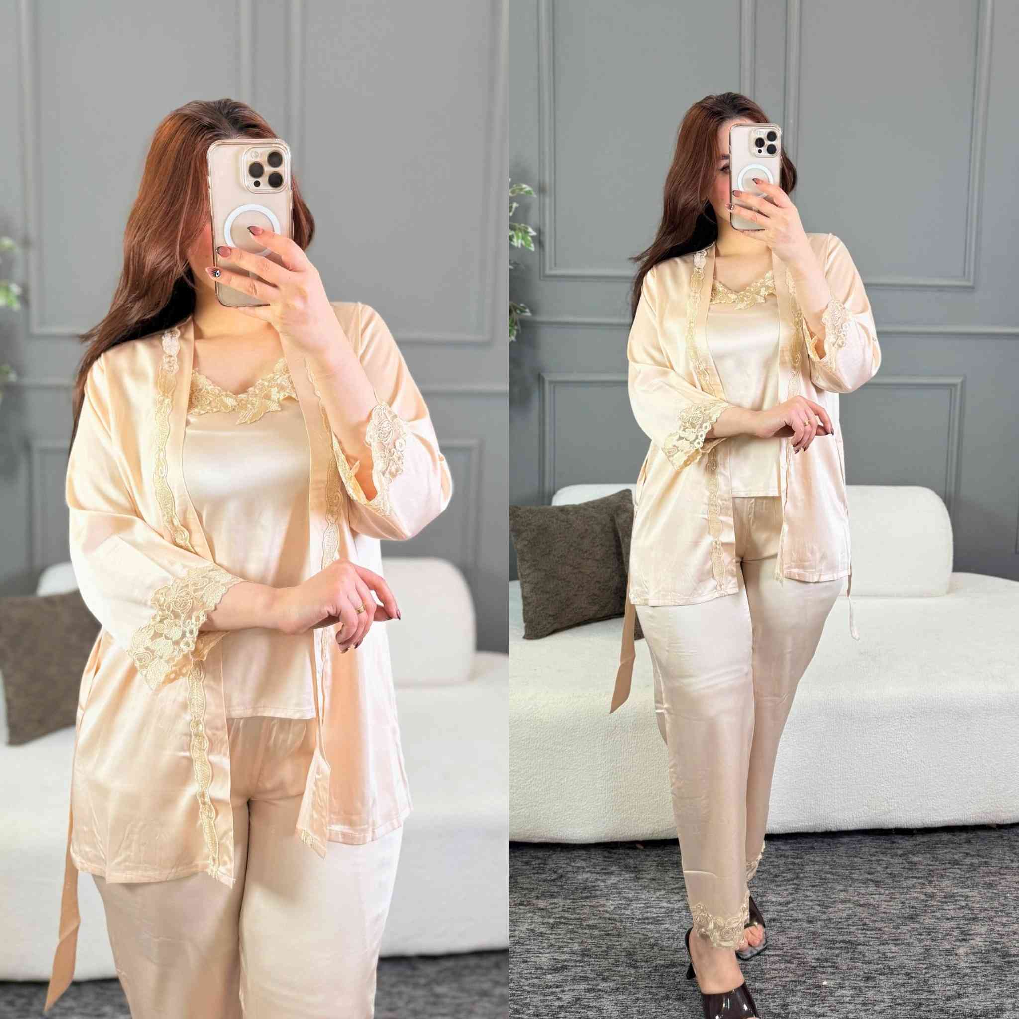 #وصل_حديثاً_اناقة_اوربيه

تراك نسائي اوربي 3 قطع عرايسي يناسب جميع الاذواق 😍

الخامه حرير زبدة الاصلي وليس ستن 💯

القياسات M - L - X  - XXL قياس العارضه M

سعر الدرزن 12 قطعه 135 الف 

يوجد توصيل جميع المحافظات


**إذا كنت صاحب هذا الإعلان وتريد حذفه لأي سبب، رجاءا أرسل رسالة إلى الدعم الفني**