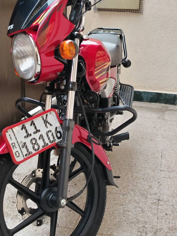 السلام عليكم دراجه تي في اس موديل 23 اخر اصدار دراجه جديده وحلوه وما مفتوحه مرقم هزه  جديده دراجه جديده ما متعوبه مكان البلديات الرقم *********** بغداد, العراق
