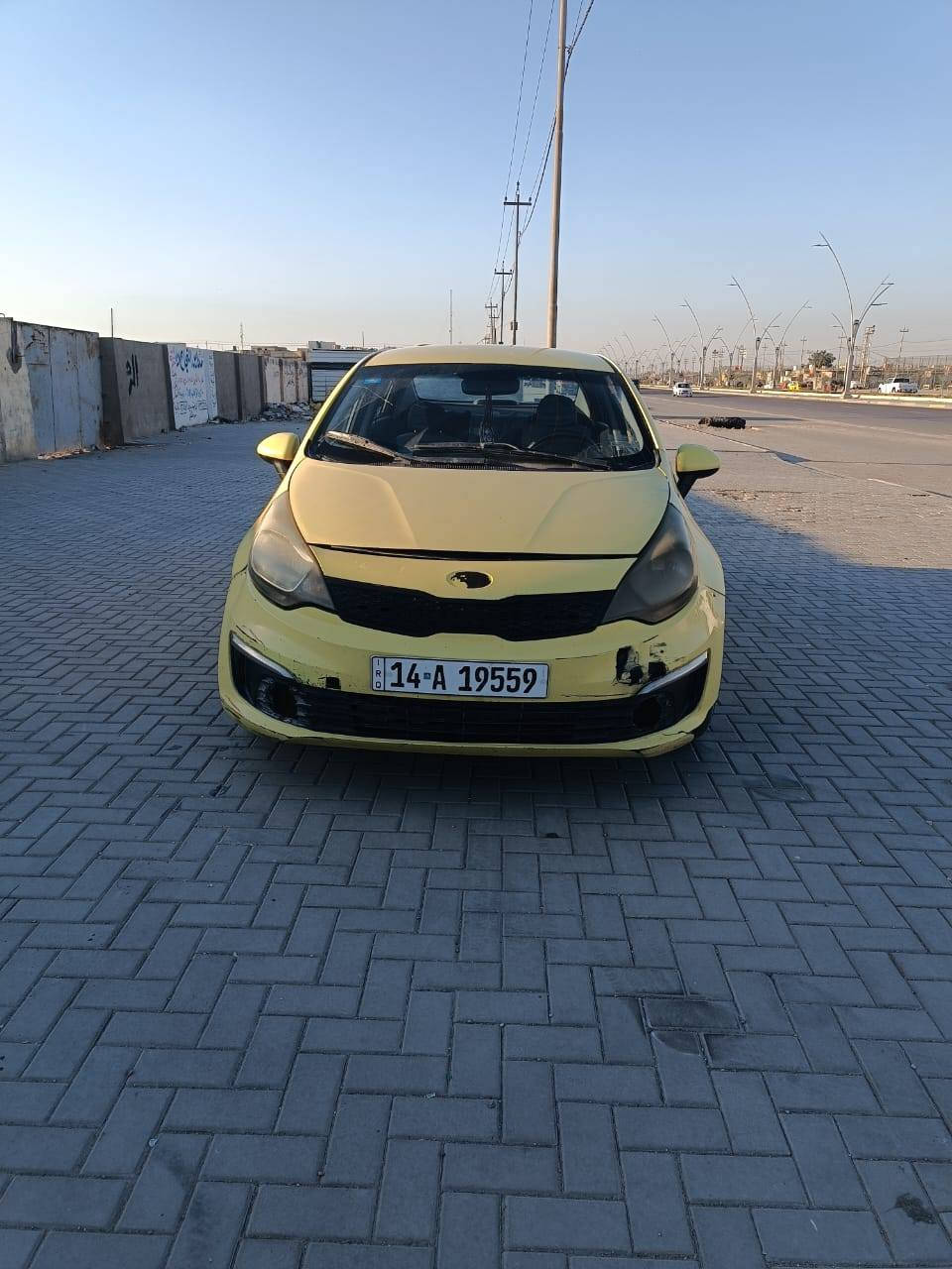 للبيع سيارة ريو موديل 2016 وارد أمريكي رقم بصره نگليزي  خصوصي بسمي مكاني الزبير وهذا رقمي *********** سعر 72 ابو الخصيب, البصرة
