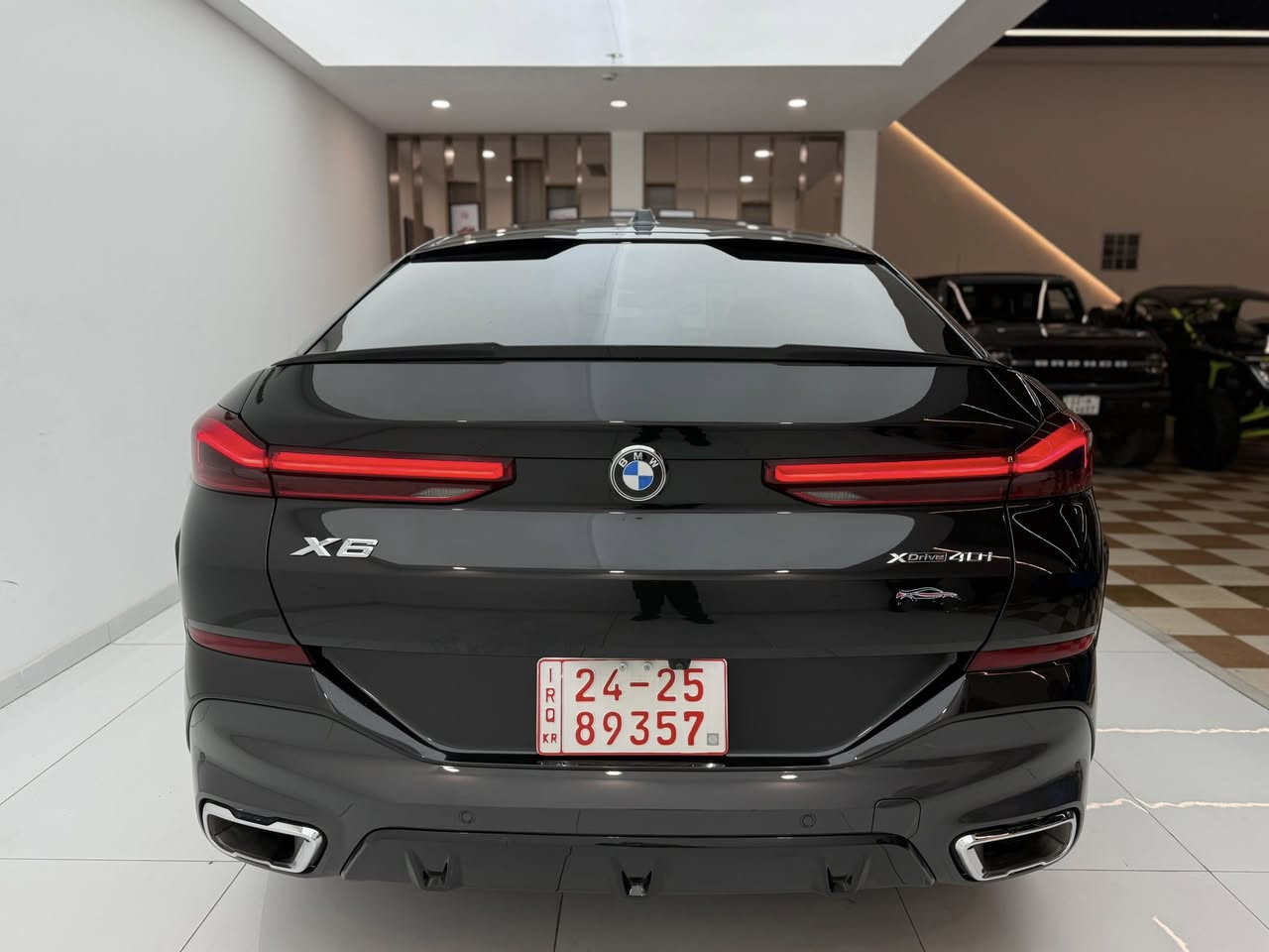 2025 BMW X6 M-PACKAGE💣 سعرررررر مناسبببب🔥
كلين تايتل✅
لون اسود🖤
ماشية 39.000mil🌪️
داتا شو + ٥ كامرات📸
سستم صوت HARMAN/KARDON 🔊 
كفالة عامة من كلشي تترقم شمالي 
السعر: 66.800$💰💵🔥🔥 
📍مكان لسيارة اربيل 
***********☎️
