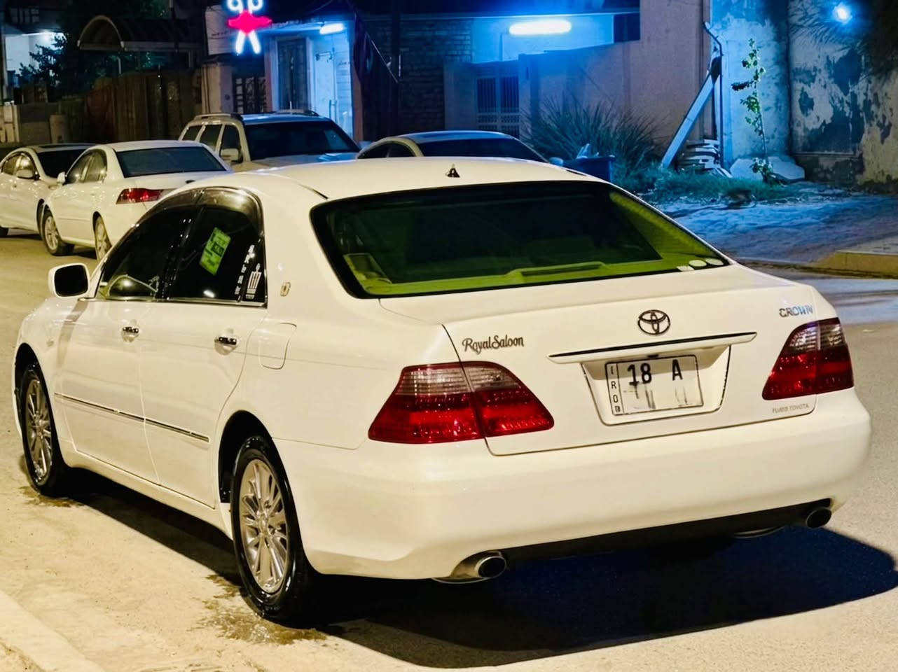سلام عليكم للبيع كراون شاهين 2006  تسجيل جديد رقم بابل باسمي سياره كفاله عامه ماشيه 84 الف كير مكينه كفاله سياره جديده ما ناقصها شي فول سياره برده خلفيه بصمه أربع أبواب سعرها 160 وبيها مجال 
***********
