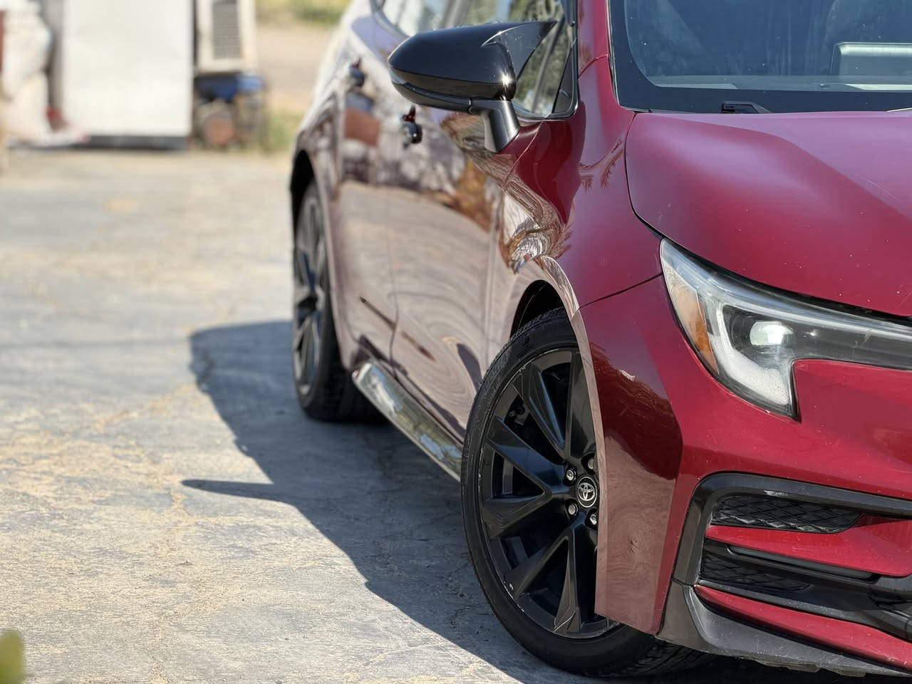 السلام عليكم رمضان مبارك
أربيل تحويل ثاني يوم باسمي 
كورلا2023SE حادثها قطعه وحده تبديل جاملغ امامي فقط شركه وشبر البنيد 
فول مواصفات:
فتحه +بصمه 
دخول ذكي 
رادار جانبي+امامي 
تحديد مسار توقف ذاتي +كروز سرعه
اوتو هولد سايد بريك بصمه
مود درايف ECO/SPORT/NORMAL
ماشيه 47mi
السعر 148قابل للتفاوض 
مكان السياره بغداد الكرخ
***********هـ
وات ساب ***********
