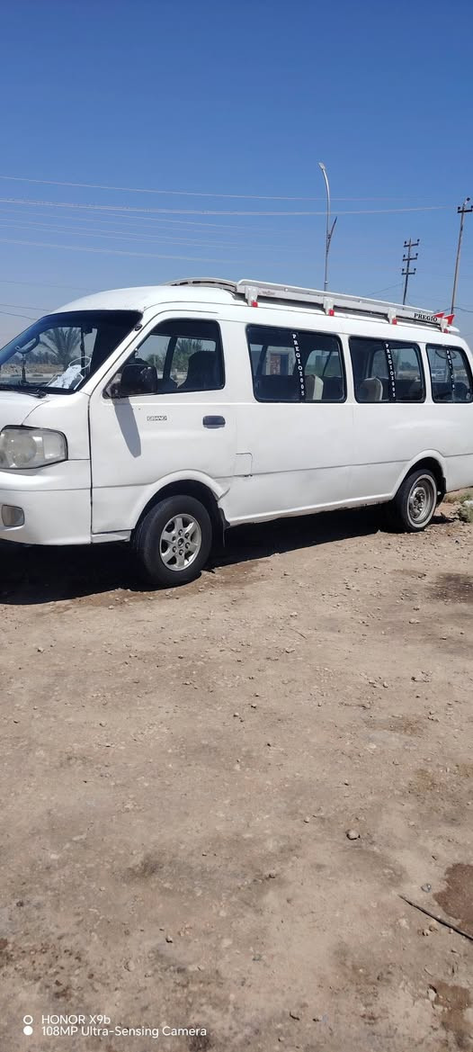 كيا بريجو منغولي 14راكب مديل 2005اصل مكينه 3000بيه خيط بخار سعر110 وبيها مجال اتصل ع  الرقم اني مكلف بنشر *********** مكاني نجف قضاء المشخاب ربع ما عليه مصفره هيئه ومرور
