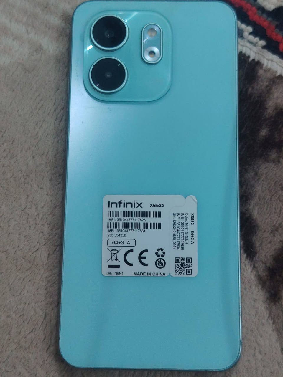 جهاز مكفول من كلشي فقط بيه فطراصلا ماواضح ولايعتبر فطر للخط الاسود المحاط بشاشه عمارة, ميسان


**إذا كنت صاحب هذا الإعلان وتريد حذفه لأي سبب، رجاءا أرسل رسالة إلى الدعم الفني**