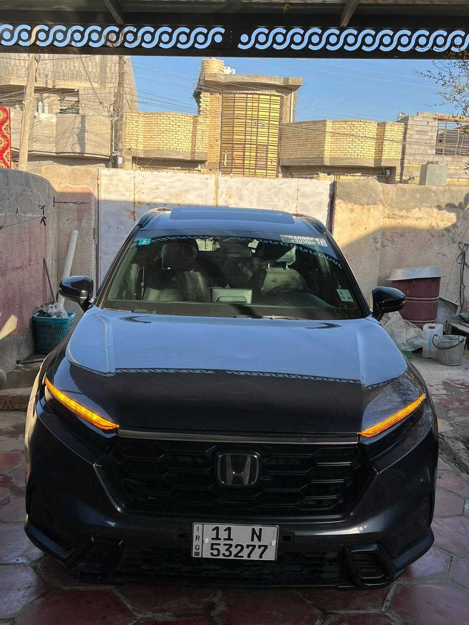 اسلام عليكم للبيع هوندا CRV هايبر يعني
( انسه البانزين)
فول مواصفات سبورت رادارات تحكمات ستيرن شفتات  ستيرن كروز سرعه تحديد مسار قياده ذاتيه هاند بريك كهرباء حساس ضغط الأطارات فتحه سقف قطعتين تبريد سياره عله أيدي جديده جدآ صور الحادث منشوره العنوان بغداد:سعر السياره 230 : ترهم مراوس مع هونده تورنك او فول :رقم الهاتف ***********
