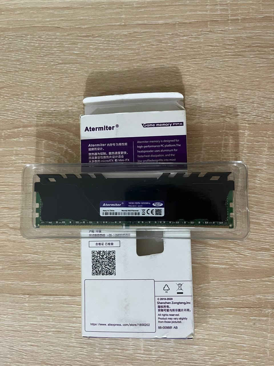 رام سيرفر قطعة وحدة جديدة ١٦ كيكا ddr4 3200
اعلى سعر ابيع 

مكاني بابل و متوفر توصيل لجميع المحافظات ب٣


**إذا كنت صاحب هذا الإعلان وتريد حذفه لأي سبب، رجاءا أرسل رسالة إلى الدعم الفني**