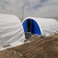 توفرت خيم نضيف مقوس بهذا شكل وباسعار مناسبه   قياس6*4   هديه سيليفون د...