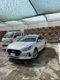 سوناتا 2022 غاز بلادي السياره بيها ٤ قطع رقمها قادسيه حره   مكينه وكير...