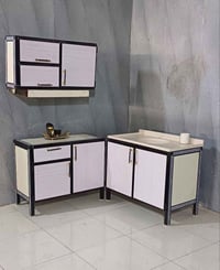 كاونتر الالمنيوم • سنك مرمر صناعي • توصيل مجاني بغداد