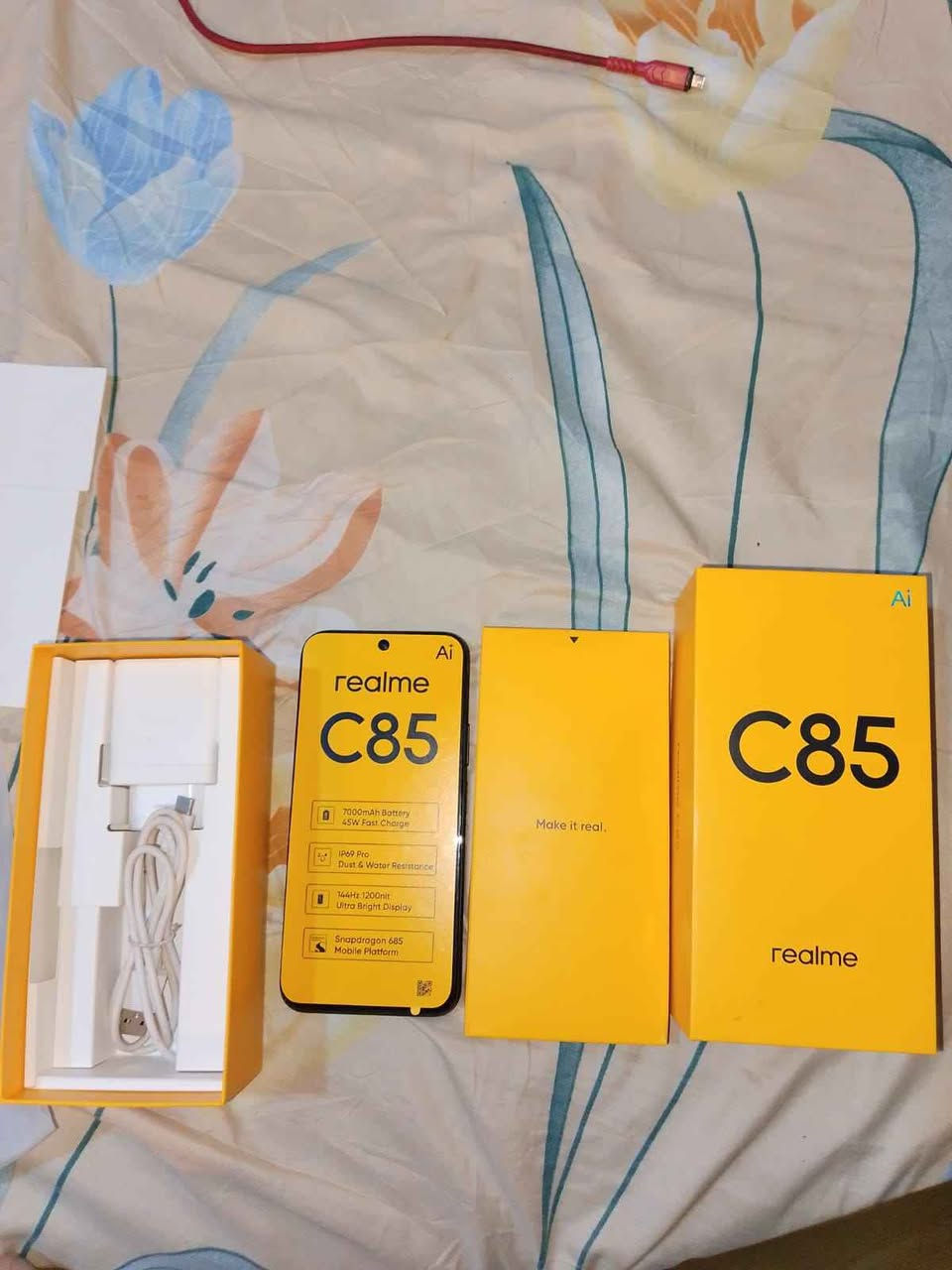 السلام عليكم مكلف بالنشر موبايل ريملي C85 ذاكره 256 موبايل استخدام 5 ايام فقط السعر 200 
او مراوس بتكنو كومون 40 برو وانطي فرق السماوا, المثنى


**إذا كنت صاحب هذا الإعلان وتريد حذفه لأي سبب، رجاءا أرسل رسالة إلى الدعم الفني**