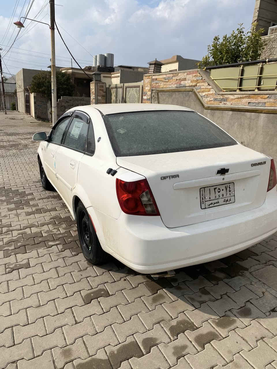 سلام عليكم
اوبتره ٢٠٠٤ رقم كركوك سنويه ٢٨ كابون بيها 
ضربتها من الخلف  وصبغ احزام مكان كركوك 
سعر٥٦ /***********
