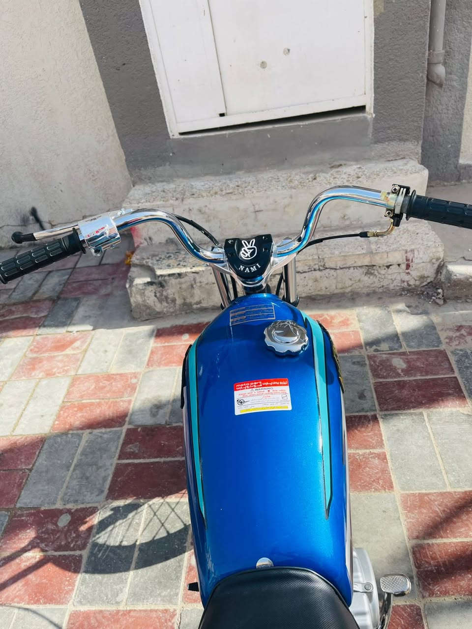 سلام عليكم للبيع دراجه نامه شلامجه تعمير اصلي شاصي 21 اصولي دراجه ناعمه جديده بعدهي مكينه سبانه ما ممدوده عليه  سعره 750بيه مجال بسيط مكاني كربله سريع مال حي رمضان ***********
