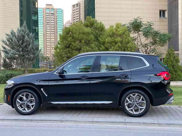 BMW
X3 
2022
بيهه صندوق مبدل ابلادي بدون صبغ
ماشيه 60,000 km  
Sdrive

مواصفات
الكاميرا الخلفية
سقف بانورامي
صندوق كهربائي
التحكم على المنحدرات
ندفئة المقاعد
فتحة السقف
مراقبة النقطة العميا
التحكم التلقائي في درجة الحرارة
نظام فرملة الطوارئ
8 وسادة هوائية
المصابيح الأمامية ليد
لوحة قيادة رقمية
إنارة محيطية
أبل كاربلاي
نحذير من الاصطدام الأمامي
Eco pro
دبل اكزوست 
السعر 29000$ وببهه مجال بسيط للشراي 
للاستفسار 
***********

