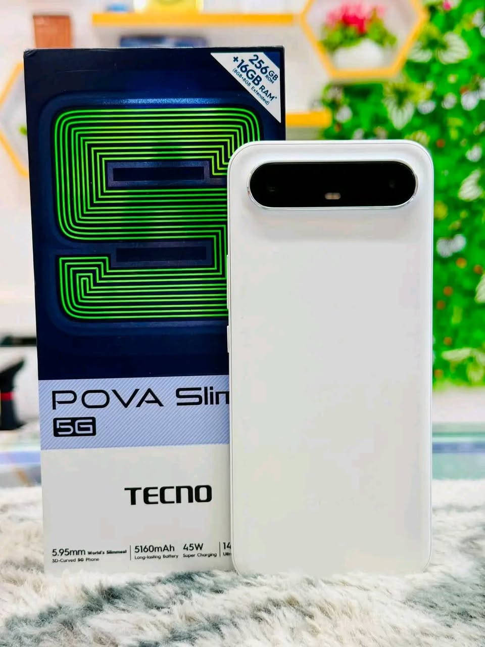 السلام عليكم TECNO POVA SLIM 5G للبيع التلفون ماصار شهر من أخذته غراضه موجوده كامله السعر 250 رقمي ***********

