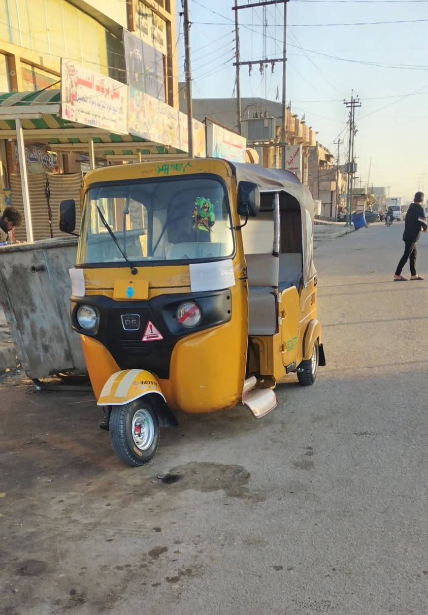 سلام عليكم تكتك لل بيع موديل 2021 مجفت تجفيت شركه مكاني ميسان تجي تفحص وتاخذه سعرر 6 وبيه مجال قليل لل الطيبين رقم الهاتف ***********
