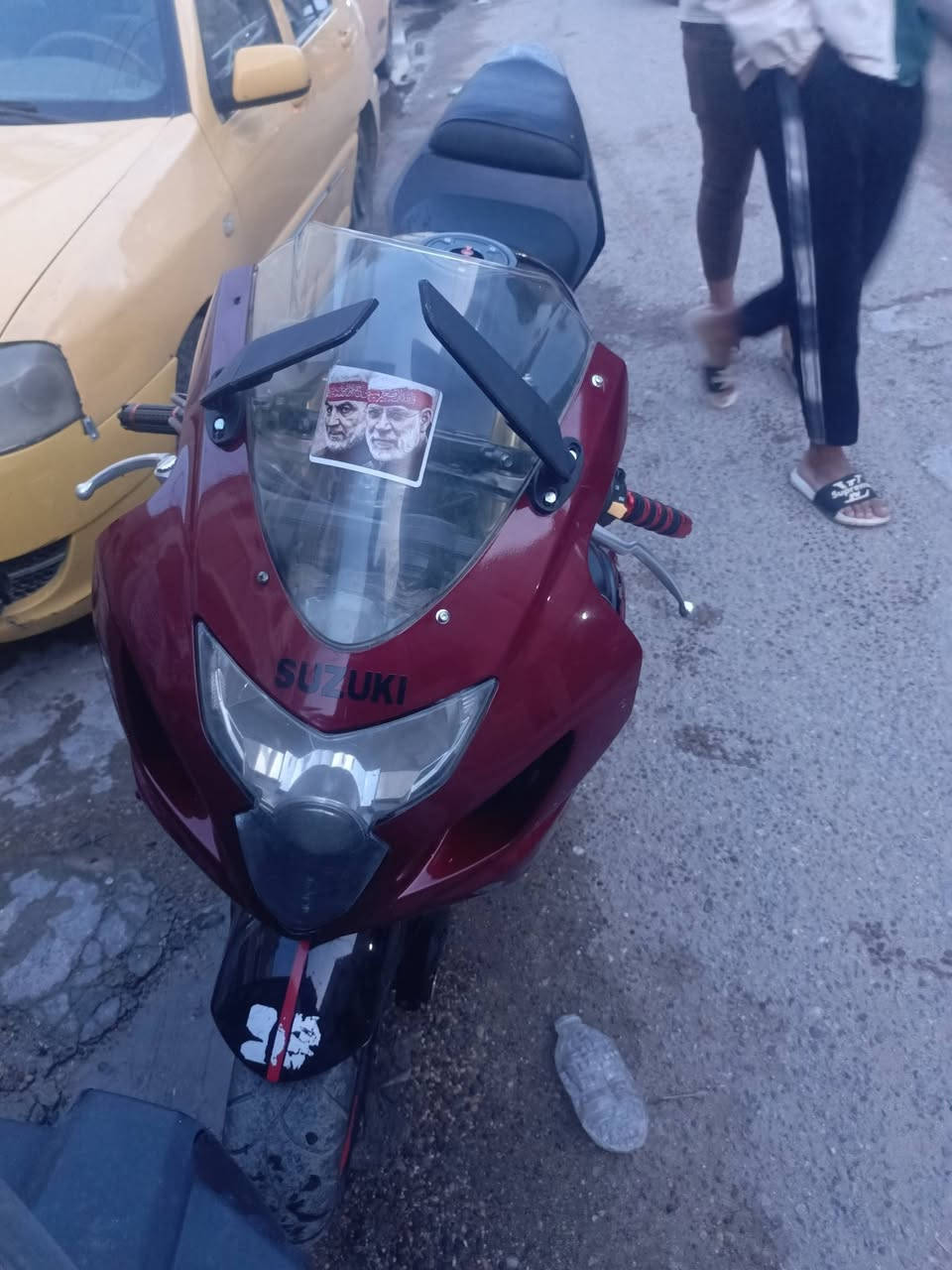 السلام عليكم
دراجه جكسر موديل 2005 ماكينه 750 السعر 25 ورقه وبيها مجال بسيط***********📞
