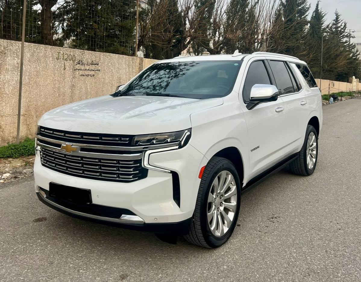 السيارة نظيفة جداً كلين Chevrolet Tahoe موديل 2023 كندي فئة Premier فول مواصفات
صبغ جملغ ونص ربع بونيد بدون ايرباك وبدون دواخل
المحرك والجير مامفتوح
المسافة 55 الف حقيقي
سنوية وهزة وفحص كل جديد
السيارة بأسمي

🟪 السعر  :: الطلب في التعليقات ويوصلك مباشرة ✍️ 📩

المواصفات

دبل أكسل
داخل جلد فاخر
قيج إلكتروني
شاشة كبيرة
دوسات كهرباء
دبل كهرباء يصعد وينزل
رادار
أوتو ستوب
5 كاميرات
كاميرا 360 درجة
كشن سياحي
شحن موبايل لاسلكي
داتا شو
أوتو بارك
8 ايرباك
سكان هيتر
CarPlay
محرك 5.3
كشنات تبريد
كشنات ديفيدي
كشنات خلفية كهرباء
باب خلفي جك وكهرباء
مواصفات هواية

السيارة من دعامية للدعامية
ما بيها دينار مصرف
بشرط الفحص
فول فول مواصفات بس بدون بانوراما

رقم صاحب السيارة 
***********
