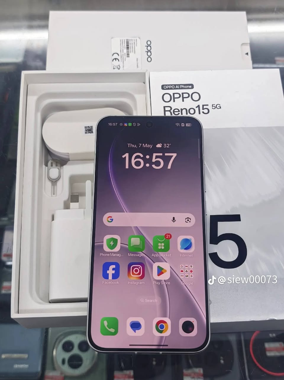 السلام عليكم اوبو رينو 15 5G
مستعمل 10 ايام غراضه مافاتحهن

سعر 650 مكاني بغداد 

***********
ذكره 512 الرام 12_12
