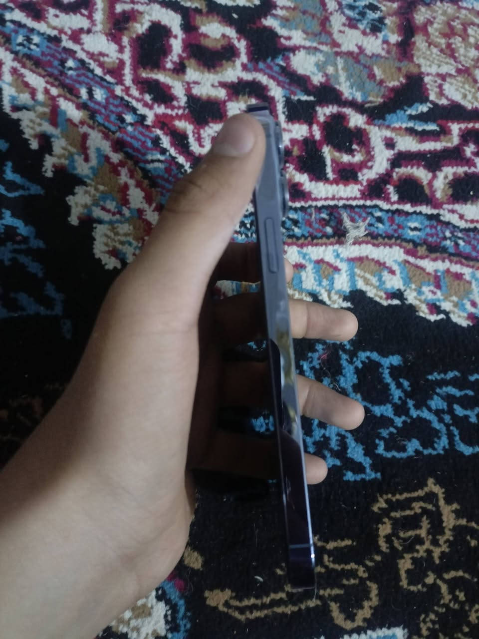 السلام عليكم
ايفون 13برو ماكس 

ذاكرة 256

بطارية 77 بلادي

جهاز وتر وين مايعجبك اخذه افحص 
جهاز عربي شرق أوسط لون بحري 
كله شغال على اخر حبايه 

السعر 700 الف بي مجال  🔥🔥

 

للتواصل رقمي ***********
