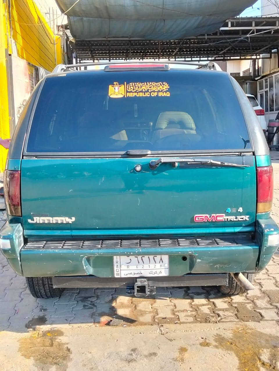 جمسي جيمي موديل 96 للبيع 
كير ومحرك ٦ سلندر بشرط 
تبريد شغال 
كشنات جلد وكهرباء 
بطاقة بانزين بيه
رقم كركوك تحويل وكالة بشرط 
العنوان كركوك حي الواسطي
السعر ٣٧ وبي مجال بسيط
*********** كركوك, العراق
