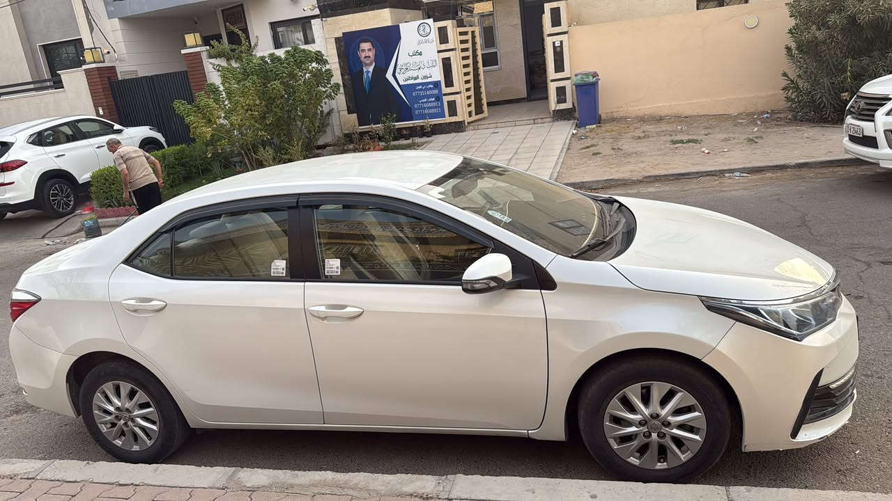 كورلا 2018 خليجي 
محرك 2000
بدون حادث فقط خدوش بسيطه 
رقم اربيل 
 السعر 167
التواصل 
***********
