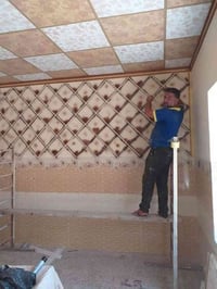 مرحبا ،،،ليث لصبغ الدور والمباني وباسعار منافسه وعمل الديكورات مجاني ا...