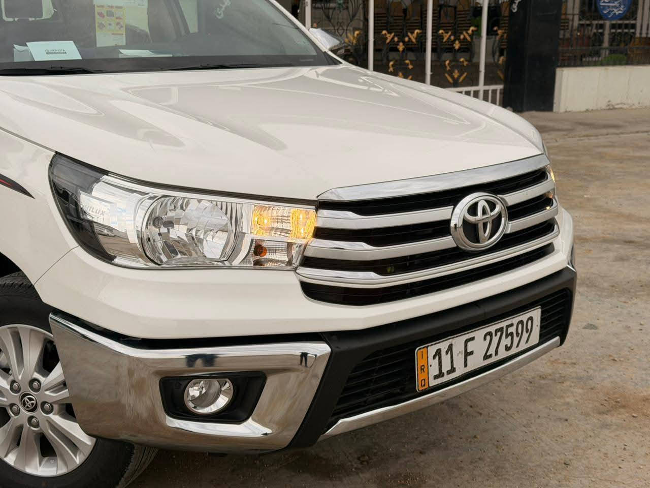 سلام عليكم للبيع تايوتا هايلوكس موديل  2025 اوتماتيك ماشيه 7الف شركة ساز فول موصفات شاحن لاسلكي قطعتين تبريد مكفوله كفاله عامه رقم بغداد بسمي العنوان بابل شوملي السعر 290♕***********
