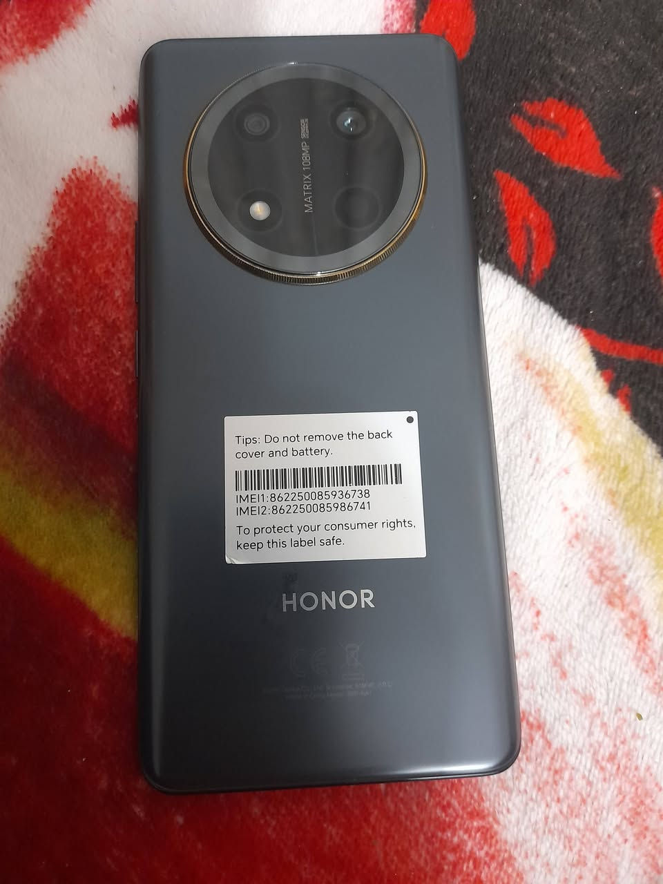 السلام عليكم 
موبايل هونر x9c للبيع
الذاكره 256
عشوائية 8
الموبايل ما بيه اي خدش
السعر 320 وبيه مجال كلش قليل 
العنوان كوت شارع النفط


**إذا كنت صاحب هذا الإعلان وتريد حذفه لأي سبب، رجاءا أرسل رسالة إلى الدعم الفني**