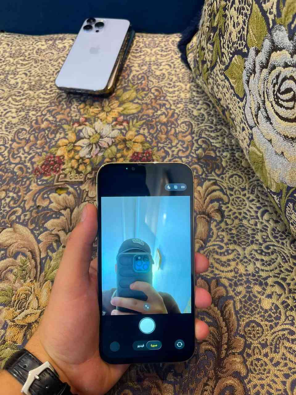 قبوط VIP 
آيفون 13 برو ماكس 
ذاكره 256 
بطاريه 100 
مبدل شاشه وبطاريه فيس إيدي شغال 
الكامره السلفي شغال الخلفي فقط x3 شغاله 
السعر 260 🔥🔥
هاتف ***********
