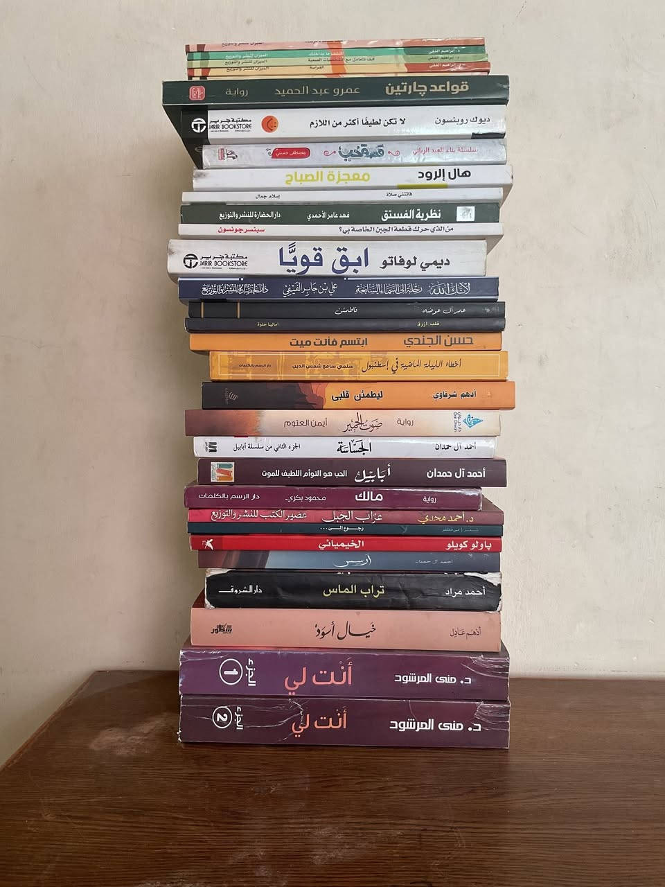للبيع روايات وكتب مستعملة غالبيتهم حالة شبه الجديد
كل عنوان وسعره يمه مكاني موصل الجانب الأيسر
الروايات
أخطاء الليلة الماضية في أسطنبول (3)
ليطمئن قلبي (3)
صوت الحمير (5)
الجساسة (3)
أبابيل (3)
خيال أسود (5)
مالك (3)
عراب الجبل (2)
الخيميائي (6 نسخة أصلية)
آرسس (3)
تراب آلماس (4)
أبتسم فأنت ميت (3)
أنتِ لي (كوبي جزئين - 12)
قواعد چارتين (كوبي - 2)
الكتب
لا تكن لطيفاً أكثر من اللازم (3)
فاطمئن (2)
قصة حب (2)
معجزة الصباح (2)
فاتتني صلاة (3)
قلب أزرق (2)
أبق قوياً (4)
لأنك الله (3)
من الذي حرك قطعة الجبن (4)
نظرية الفستق (2)
جميع كتب د.إبراهيم الفقي (5) موصل, نينوى


**إذا كنت صاحب هذا الإعلان وتريد حذفه لأي سبب، رجاءا أرسل رسالة إلى الدعم الفني**