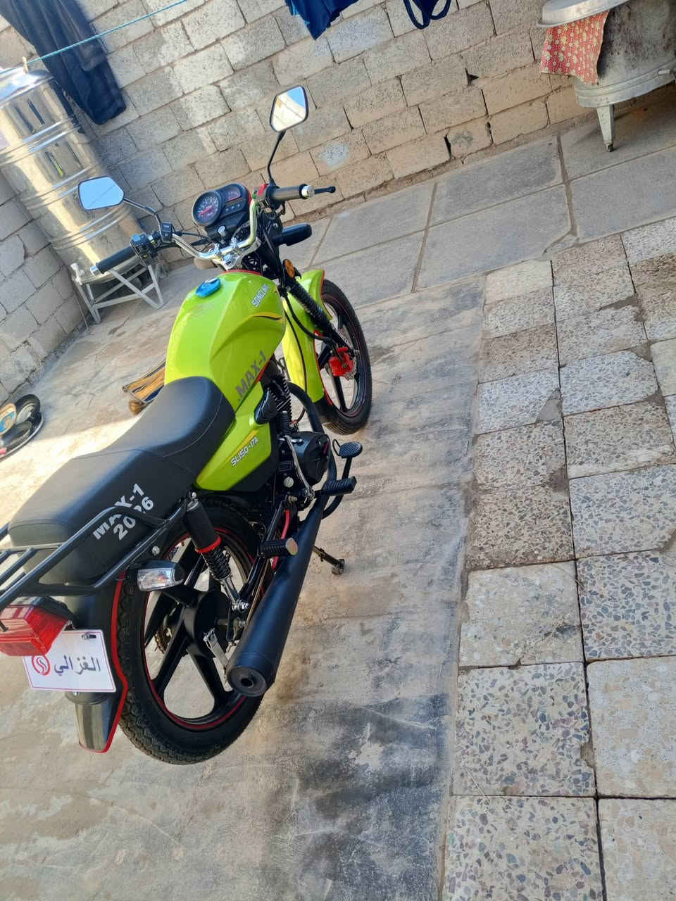 سلام عليكم دراجة شاينك موديل 26صارله اسبوعين طالعه منل وكيل الرقم ***********
