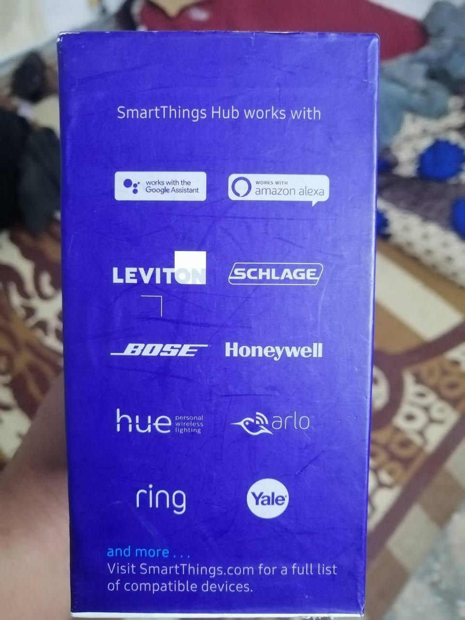 سلام عليكم جهاز Samsung SmartThings Hub جيل ثالث نضافة 95٪ مال سمارت هوم بيت ذكي تشغل اجهزة عن بعد   سعره 100 مكاني بغداد مدينة صدر قطاع 47 رقمي ***********
