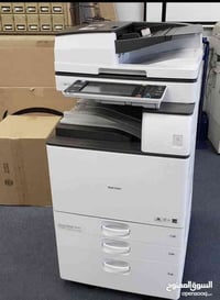 طابعة ريكو mb5054 طابعه مامتعوبه اخت الجديدة ملاحظة( ابيض واسود) للاست...