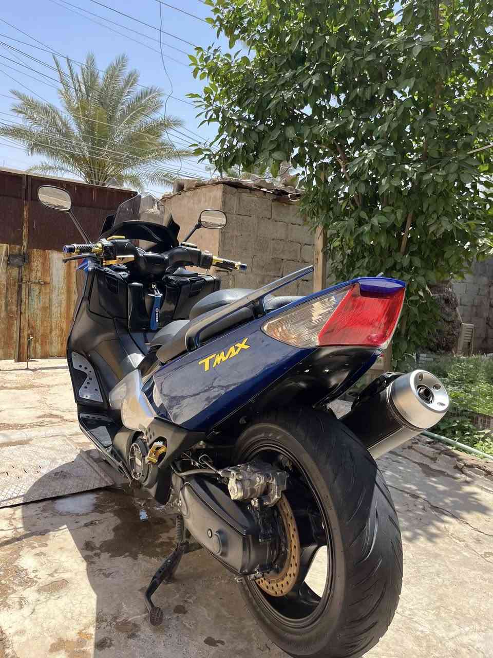 Tmax 500 2011
مكفوله الدراجه اانضافه 100/100
ممشاه 39kmالف تخم تاير جواه 
منضومه زنون مكفوله من كل نقص 
عنواني بغداد رقم الهاتف وتساب 
***********
