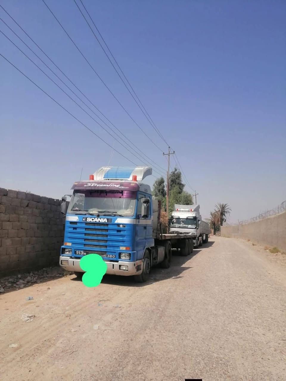 للبيع سياره سكانيا موديل 93 380/ 113بام كهرب رقم سليمانيه انكليزي مواصفات صبغ اوربي حصة كاز موصل السعر 220 ورقة وبيه مجال للا ستفسار على رقم الآتي ***********
