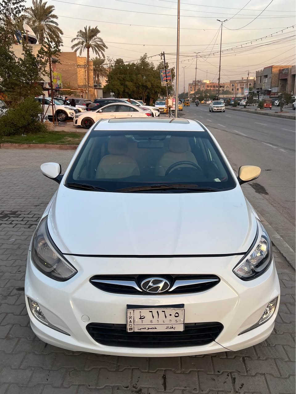 اكسنت 2017 خليجي محرك 1600 فول مواصفات فتحة سقف اشاير بل مري ويل كب تحكمات بل ستيرن داخل لونين 
ماشيه 83 الف

بيها صبغ جاملغ امامي والخلفي وجزء من الصندوك

السعر 97 ورقة مجال قليل 

مكان بغداد

***********-*********** بغداد, العراق
