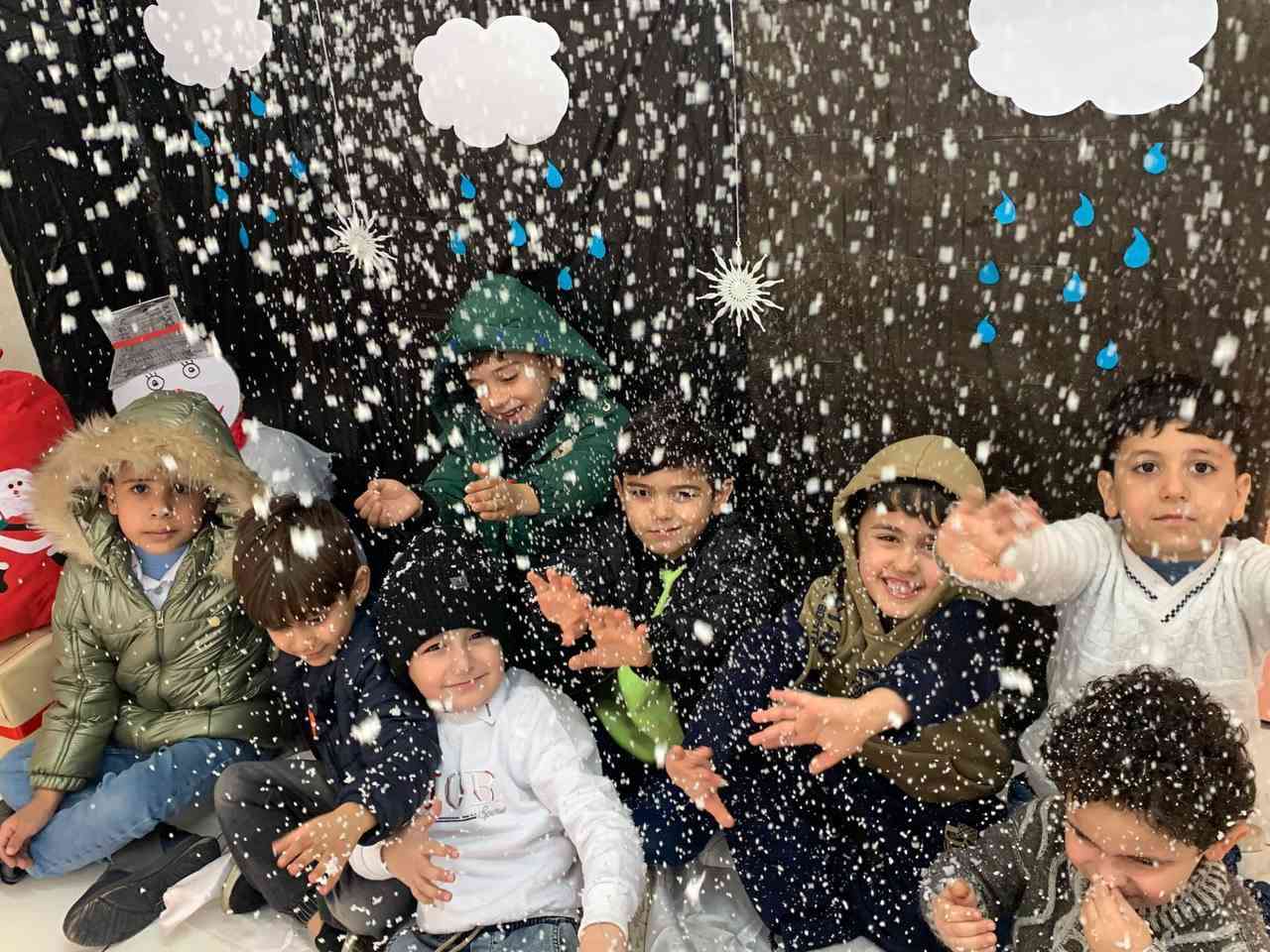 نشاط فصل الشتاء ❄️☃️
قد اقبل الشتاء ببرده الشديد 🌧وقالت السماء بوجهها السعيد ☺️ستهطل الأمطار 
لا يحلو فصل الشتاء الا بياض الثلج ⛄️❄️
نشاط مفيد وممتع للأطفال للتعرف على فصل الشتاء 
حضانة نور بسماية 
مؤسسة كيدز اكاديمي التعليمية 
للاستفسار مراسله الصفحه او الاتصال ☎️
***********
