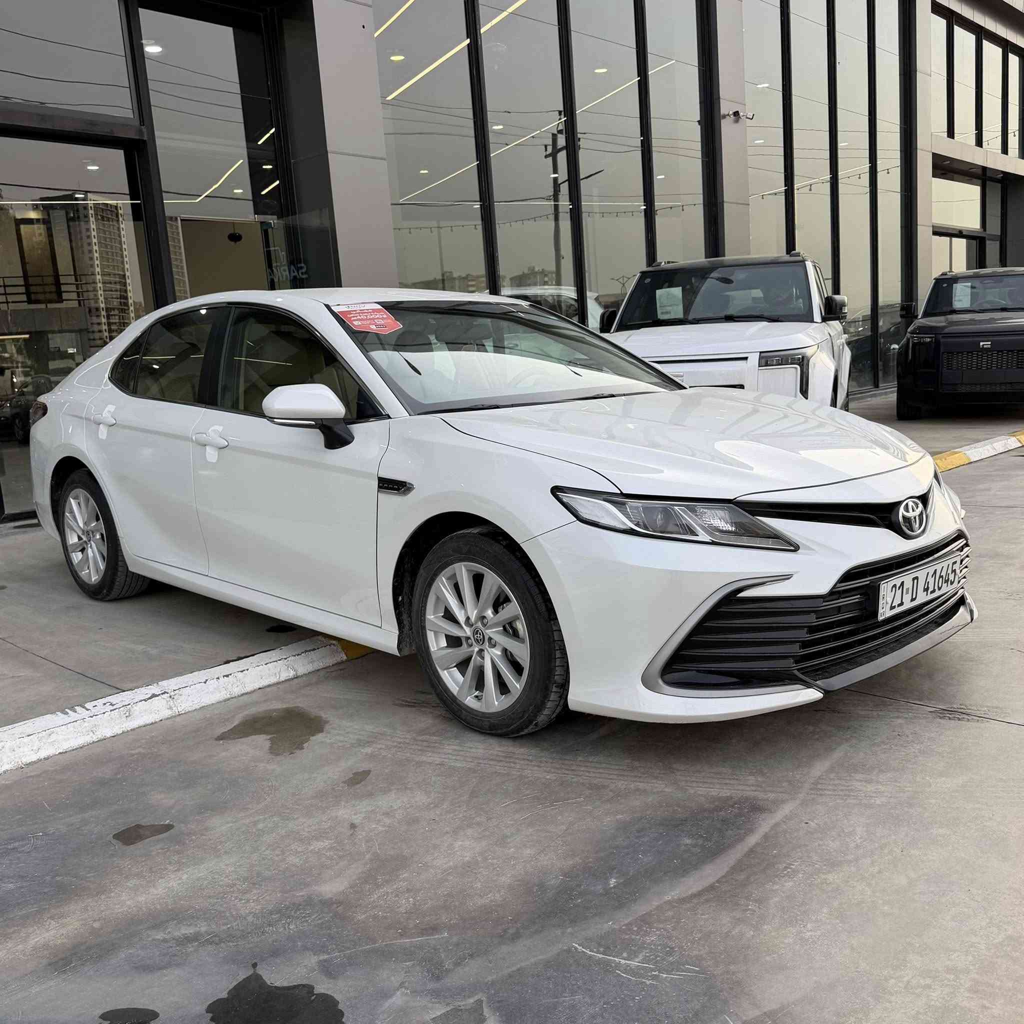 Toyota Camry LE
مودیل : ٢٠٢٤ 
عدد الأميال : ٤٩،٠٠٠ كم
ضرر : بدون صبغ ، بدون بارد 
سلندر : ٤ سلندر
محرک : ٢.٥
اللون : ابیض صدفي
سعر : ٢٤٧ ورقة و مجال
خليجي ضمان شركة جيهان - رقم سليمانية - رقم و سنوية جديدة لجد ٢٠٢٩ - دعامية لدعامية مكفول - صورة سونار موجودة
شاشة بلادية - حساسات خلفية - بريك بصمة - اوتو هولد - تبريد لمس - تبريد مركزي - تحكم ستيرن - ٦ ايرباك - مرآة اشارة و كهرباء - تحديد سرعة

رقم الهاتف : *********** 

---------------

Toyota Camry LE
مۆدێل : ٢٠٢٤
ماوەی ڕۆیشتن : ٤٩،٠٠٠ كم
بۆیاغ : بێ بۆیاغ ، بێ سارد 
پستۆن : ٤ پستۆن
بزوێنەر : ٢.٥
ڕەنگ : سپی سەدەفی
نرخ : ٢٤٧ گەڵا و مەجال 
خەلیجی زەمانی کۆمپانیای جیهان - ڕەقەم سلێمانی - ڕەقەم و سەنەوی تازە تا ٢٠٢٩ - دەعامی بۆ دەعامی بە شەرت - وێنەی سۆنەرم داناوە
شاشەی بیلادی - حاسەی دواوە - برێک بەصمە - ئەوتۆ هۆڵد - تەبرید لەمس - تەبرید مەرکەزی - سوکان ڤۆلیۆم - ٦ ئێرباگ - ئاوێنە ئیشارەت و کارەبایی - دیاریکردنی خێرایی 

ژمارە مۆبایل : ***********
