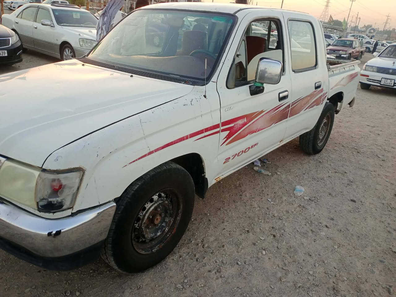 السلام عليكم سياره بيكم 2004سعودي
حداديه تخم تاير جديد كير اكسن محرك خير من الله رقم انكليزي باسمي سنويه لل ٢٠٣٠ السعر ٧٥  المكان ذي قار قضاء الدويه***********
